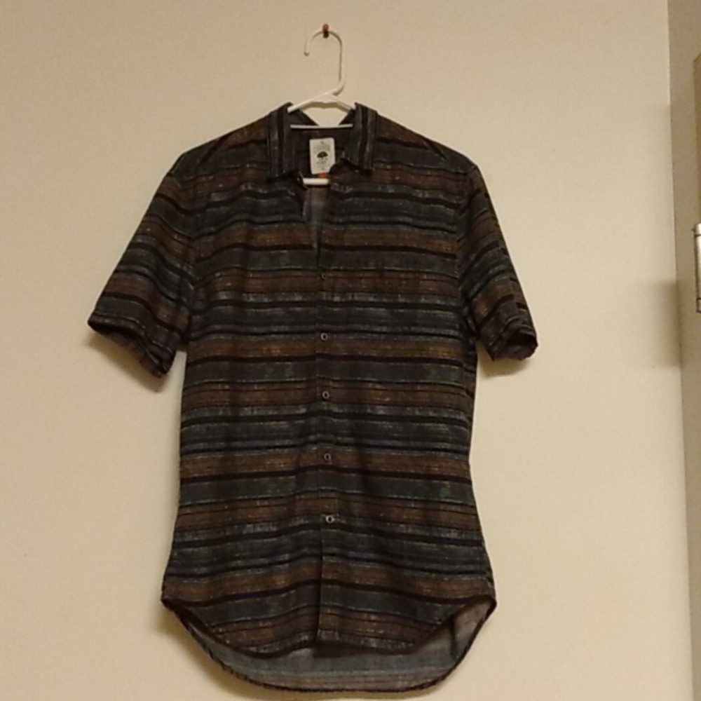 Men Copper Oak button up shirt